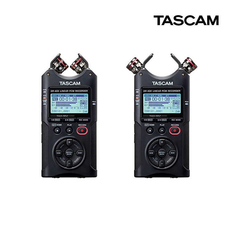타스캠 DR-40X 레코더 녹음기
